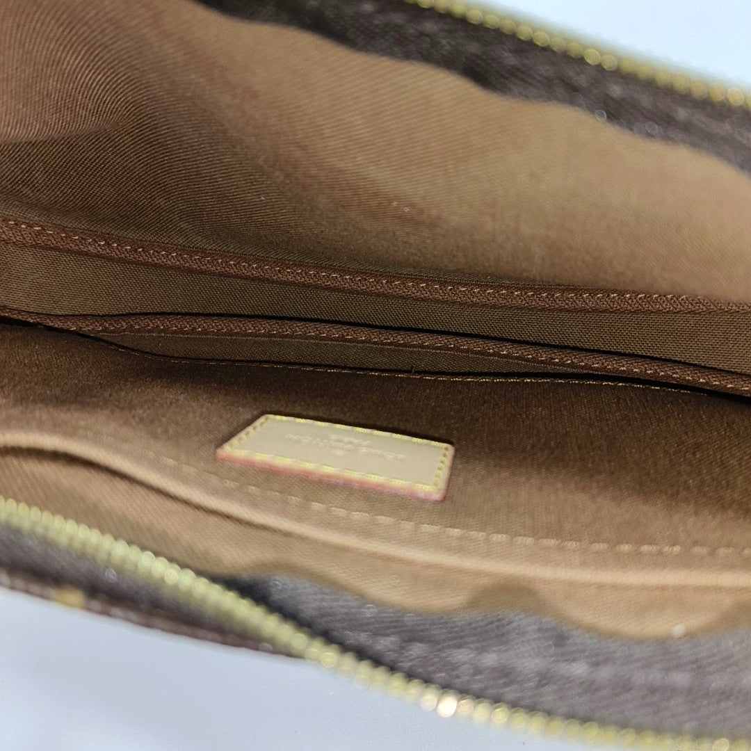 MULTI Monogram Coated Canvas Brown