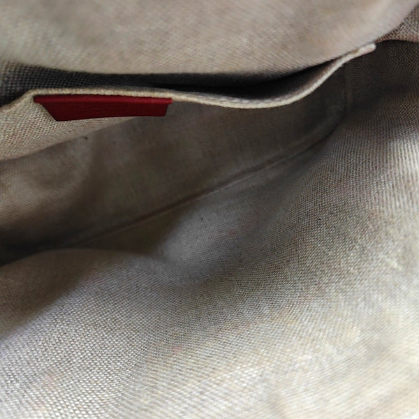 Microguccissima Monogram Calfskin Red