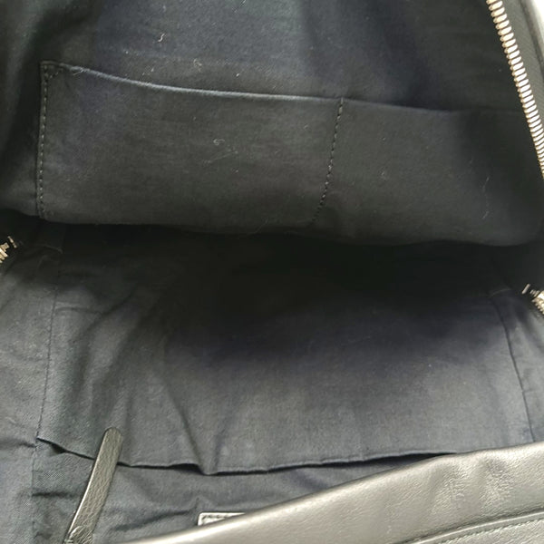 Calfskin Backpack Large Black