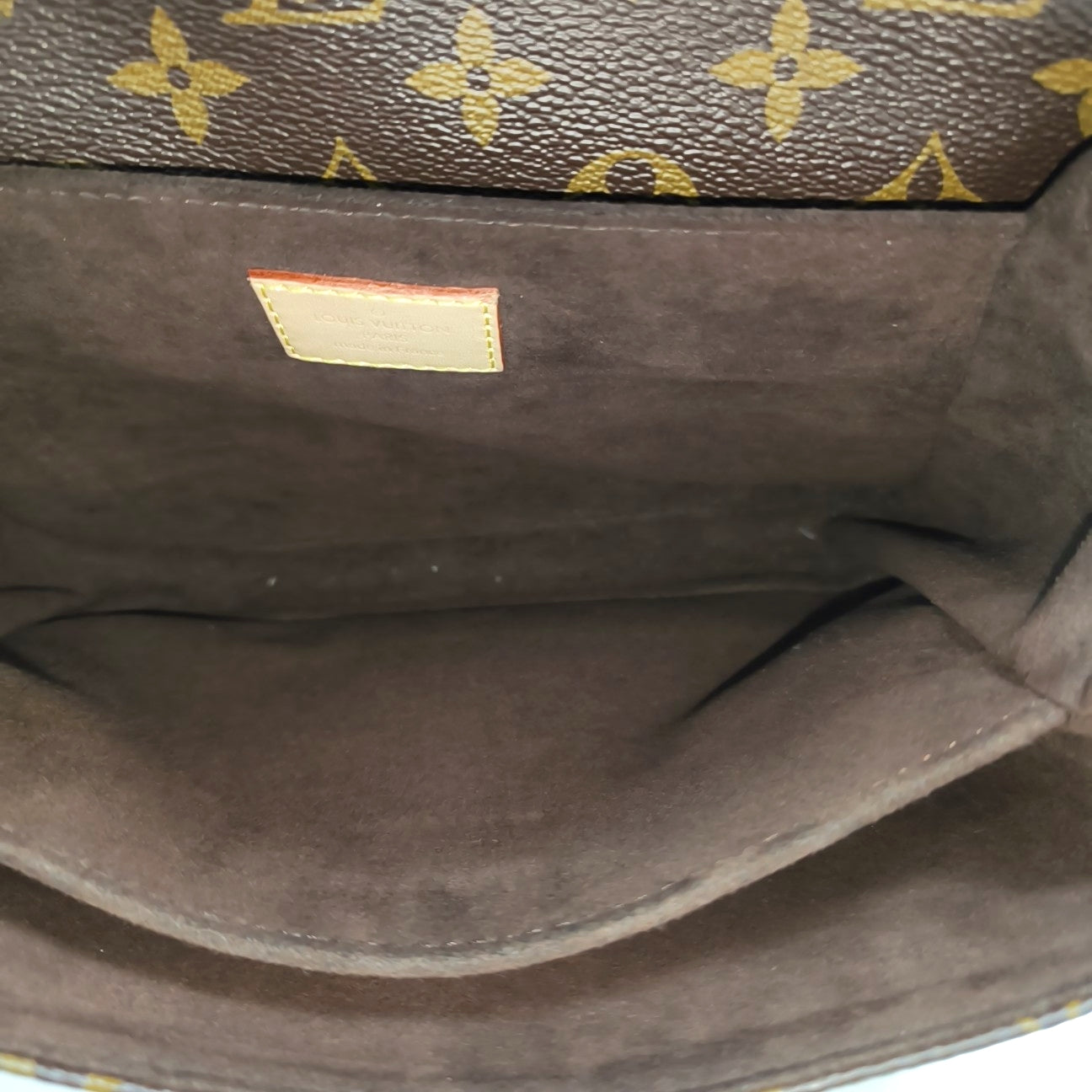 MÉTIS MM Monogram Coated Canvas Brown