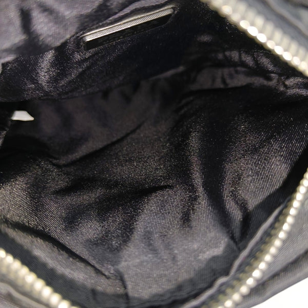 Nylon Shoulder Bag Black