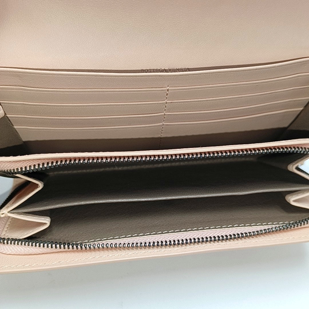 Lambskin Wallet Pink