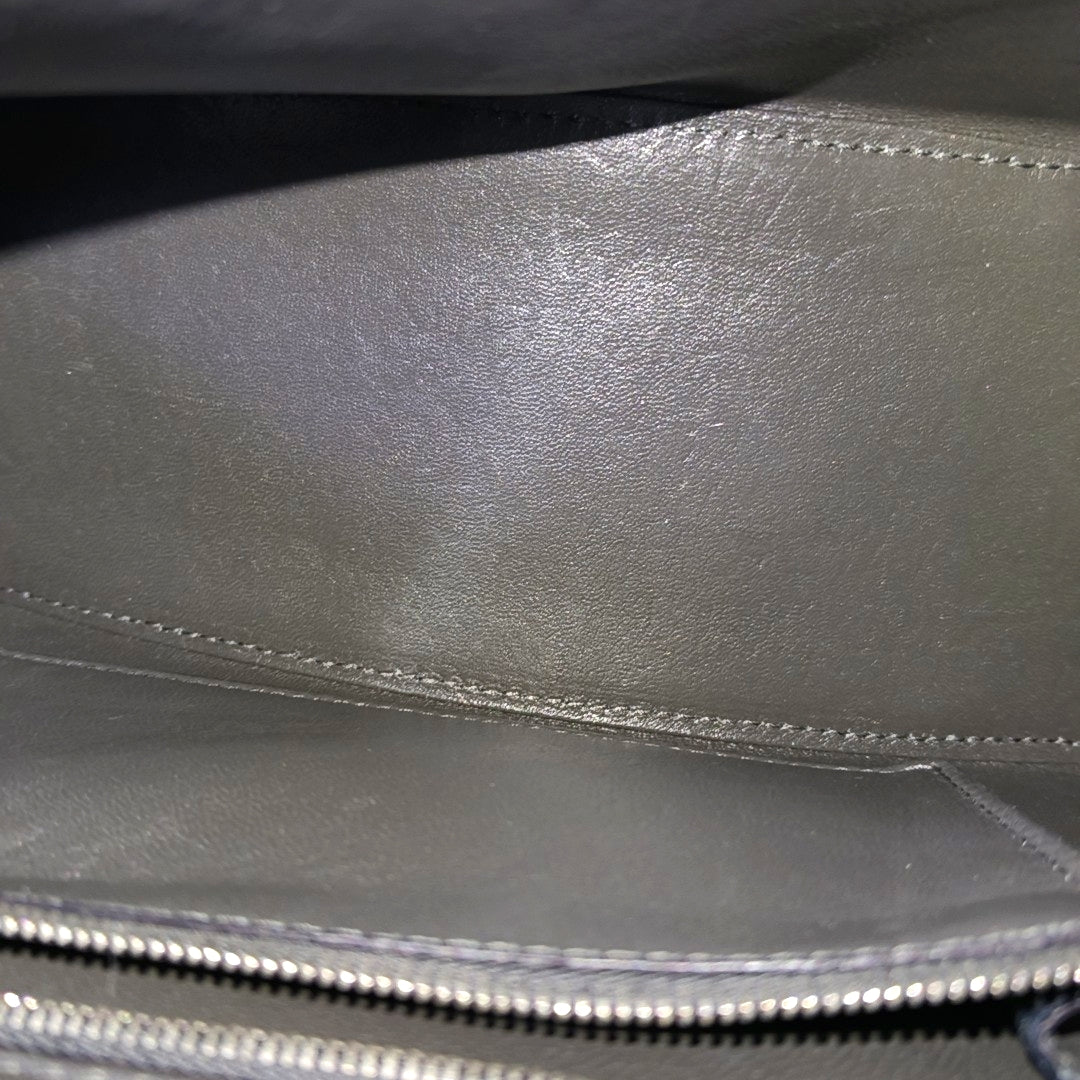 Hourglass S Calfskin Gray