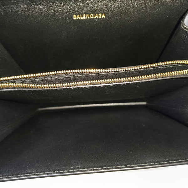 Sharp Small Calfskin Black
