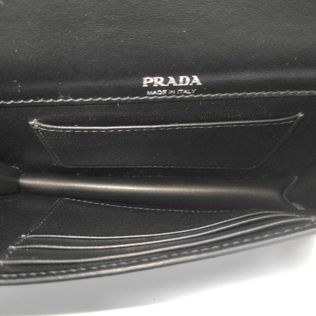 Nylon Shoulder Bag Mini Black