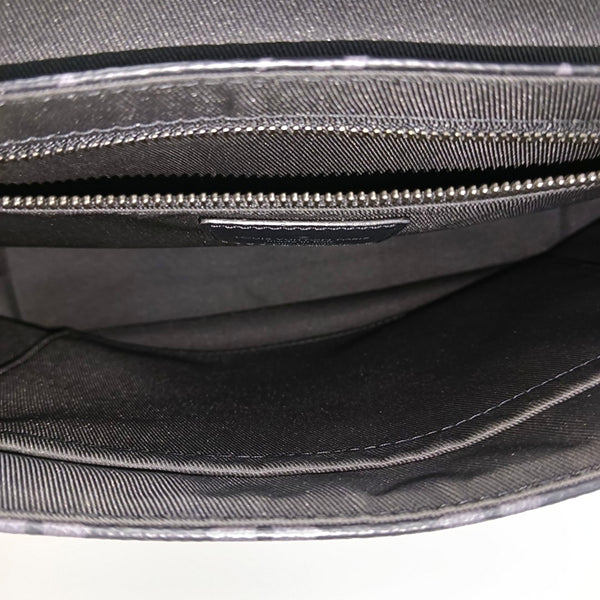 VOYAGER PM Monogram Coated Canvas Black