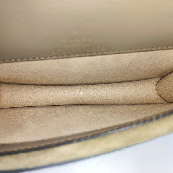 Dionysus Super Mini Monogram Coated Canvas Beige