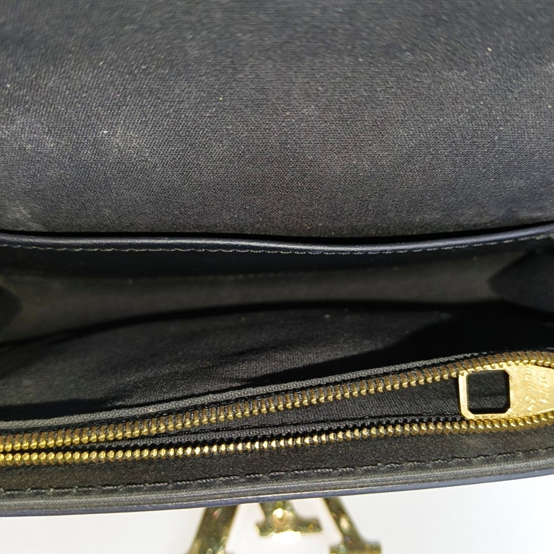 LOUISE PM Patent Leather Black