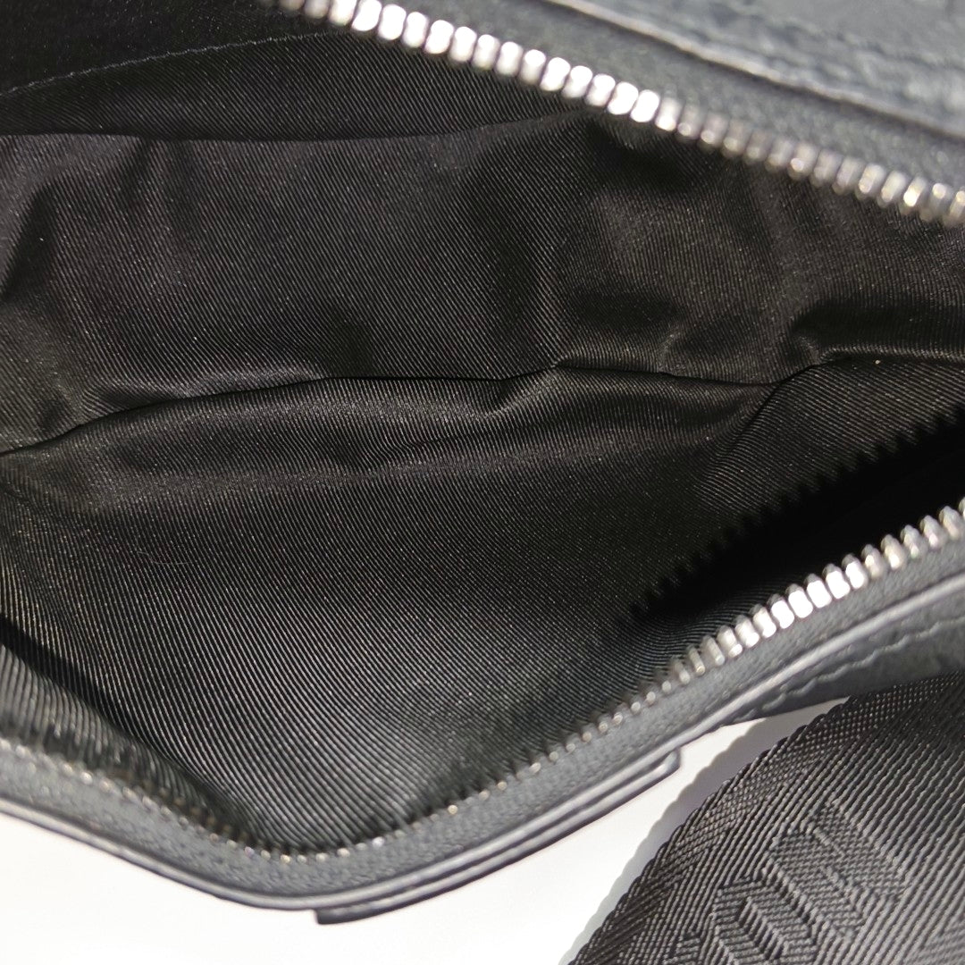 HAMAC PM Monogram Calfskin Black