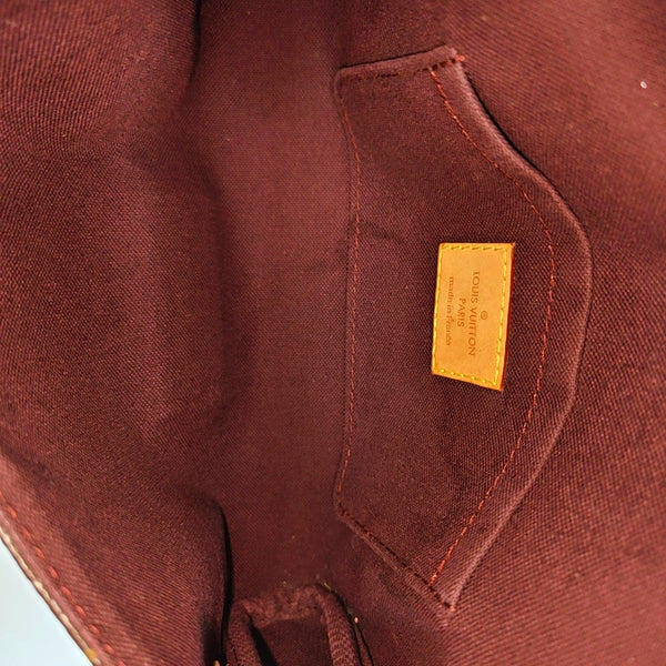 FAVORITE PM Monogram Coated Canvas Brown