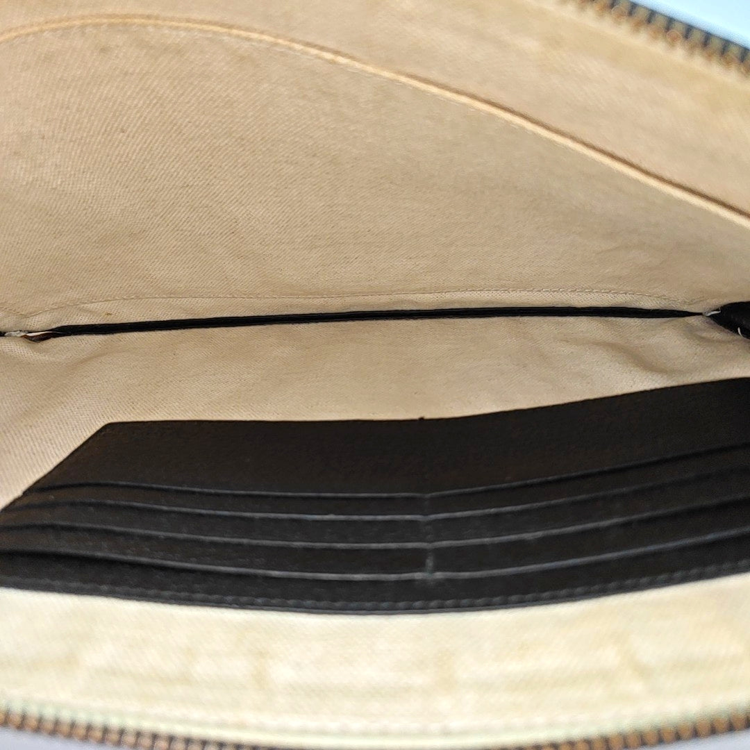 Bee Web Calfskin Black