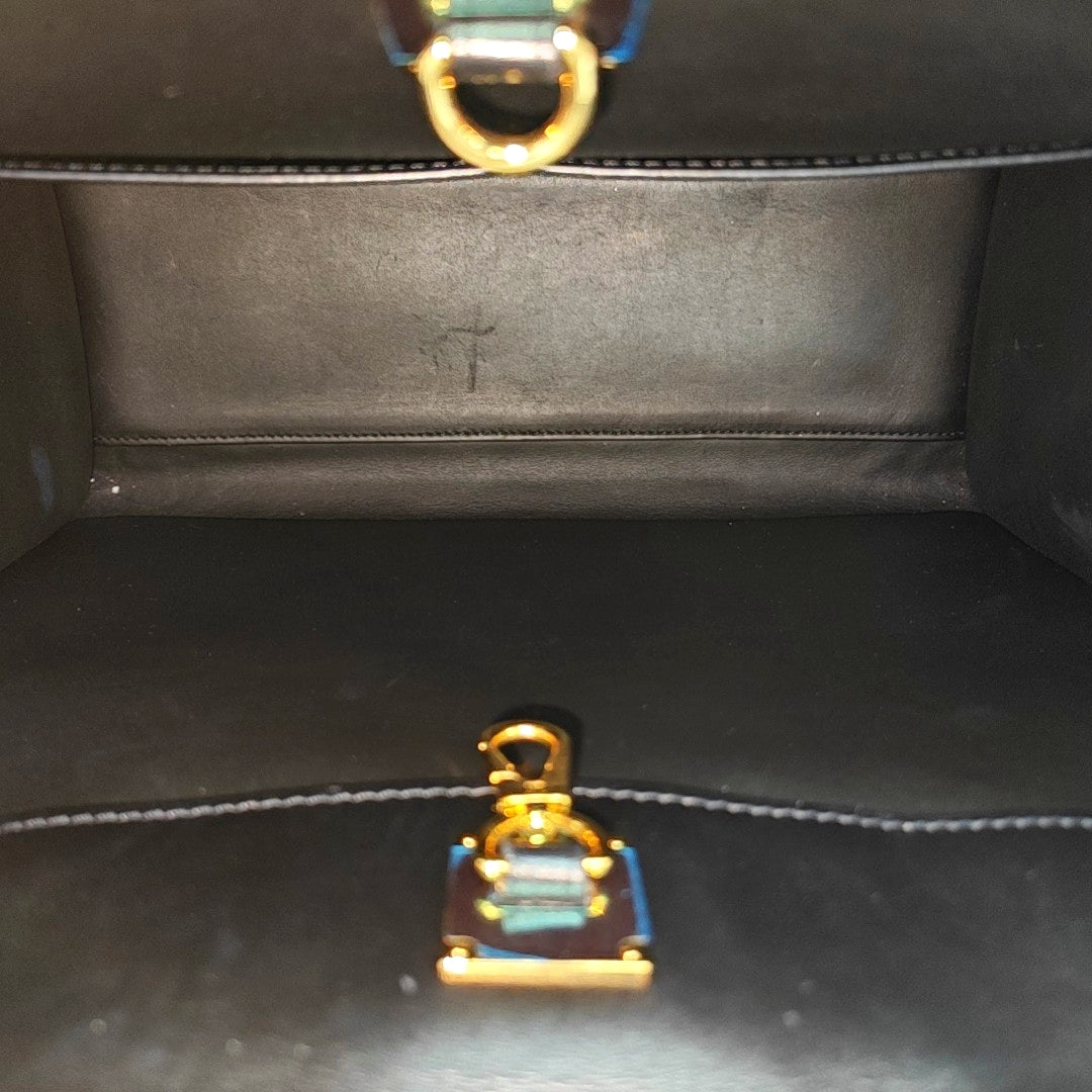 CITY STEAMER MM Calfskin Black