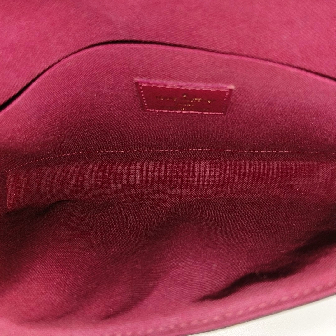 FÉLICIE Monogram Coated Canvas Brown