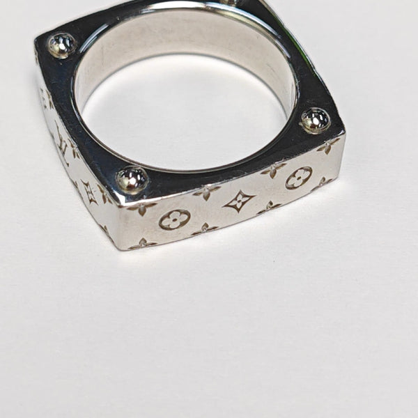 Metal Silver Ring EU 61