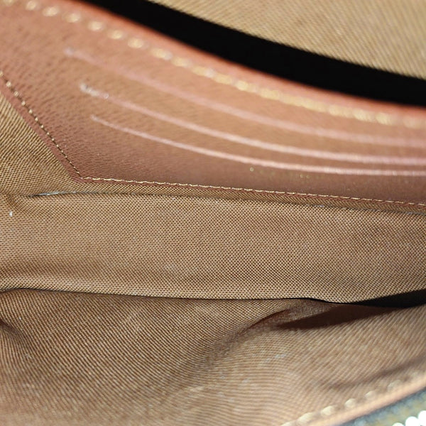 IVY Monogram Coated Canvas Brown