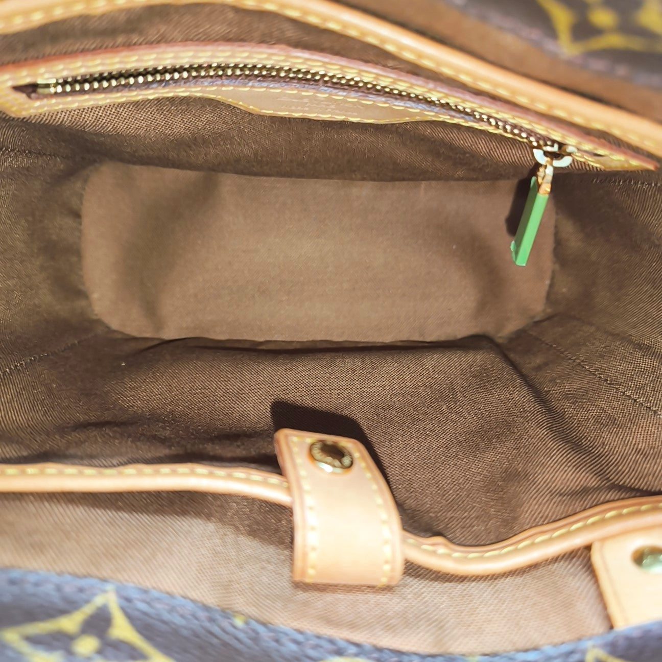 VINTAGE VAVIN PM Monogram Coated Canvas Brown