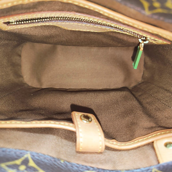 VINTAGE VAVIN PM Monogram Coated Canvas Brown