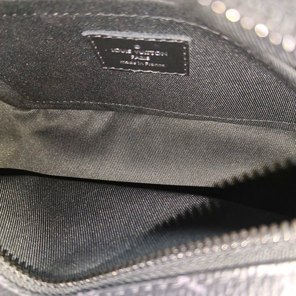 SOFT TRUNK Mini Monogram Coated Canvas Black