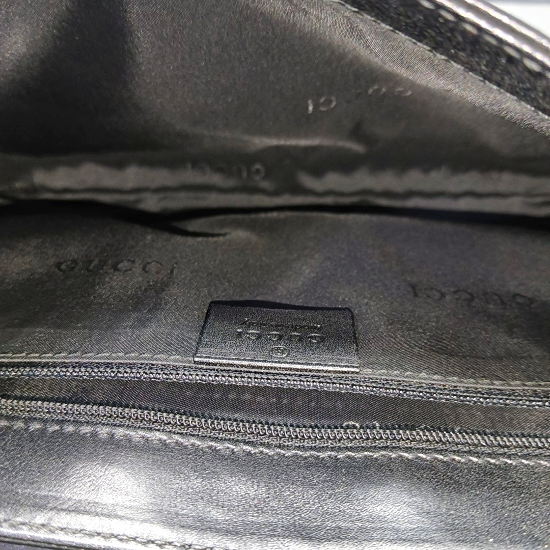 Calfskin Shoulder Bag Black
