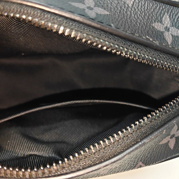 SOFT TRUNK Mini Monogram Coated Canvas Black