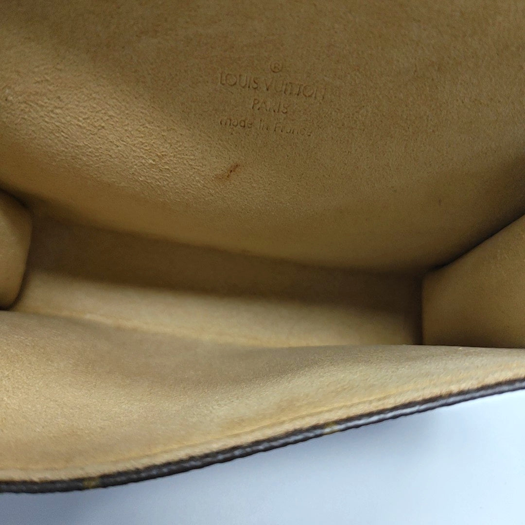 FLORENTINE Monogram Coated Canvas Brown