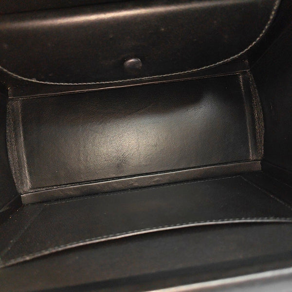 Postal Calfskin Black