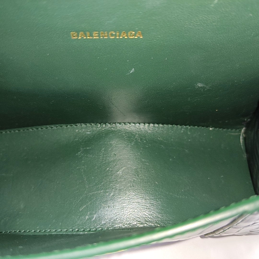 Hourglass XS Calfskin Green