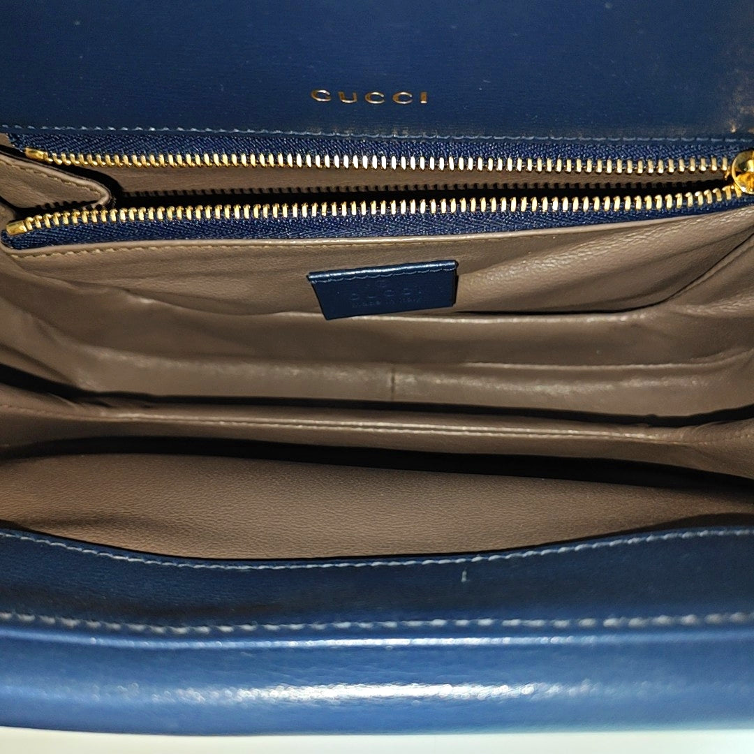 Sylvie 1969 Small Calfskin Blue