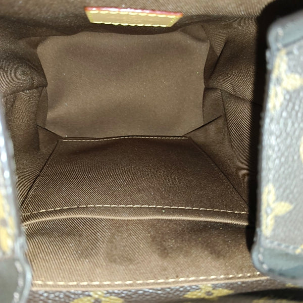 MILK BOX Monogram Coated Canvas Brown