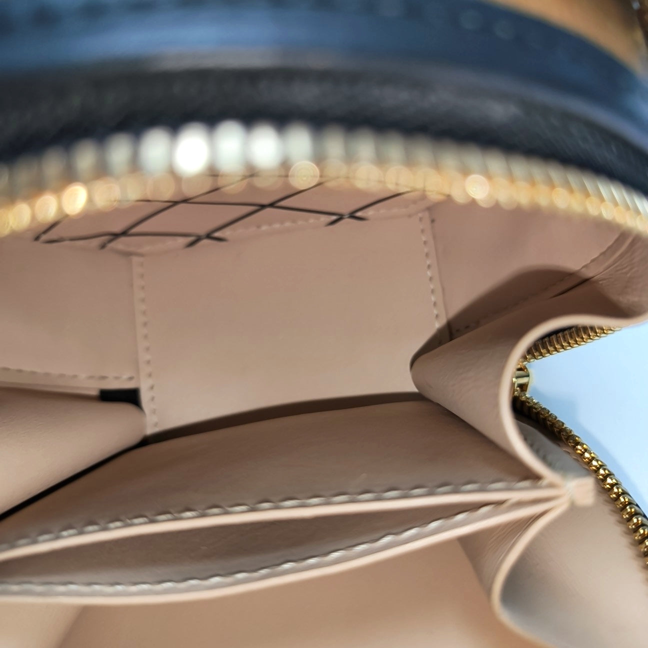 BOITE CHAPEAU Mini Monogram Coated Canvas Brown