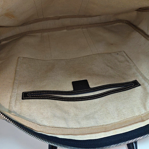Duffle Quilted Coated Canvas Beige