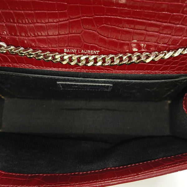 KATE Medium Calfskin Red