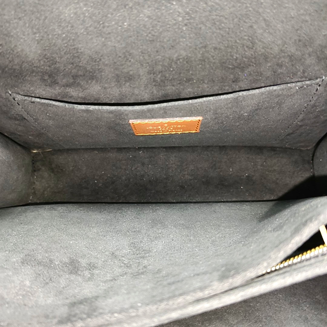 DAUPHINE MM Monogram Coated Canvas Brown