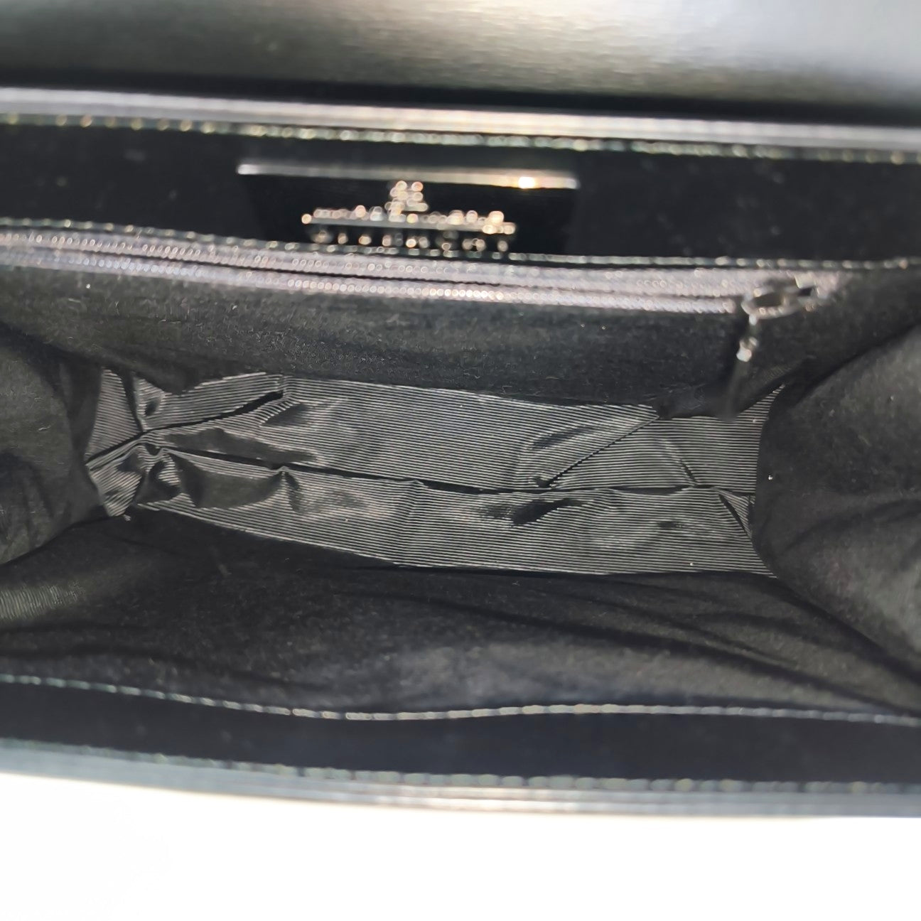 Calfskin Shoulder Bag Black