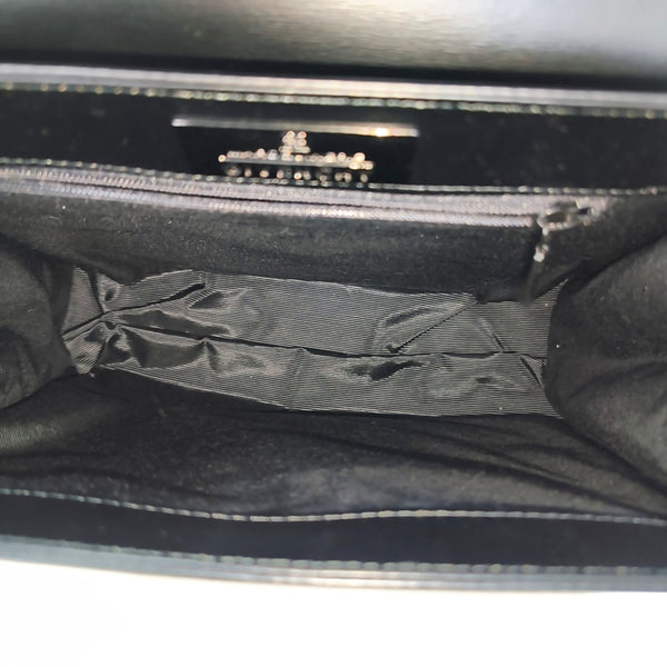 Calfskin Shoulder Bag Black