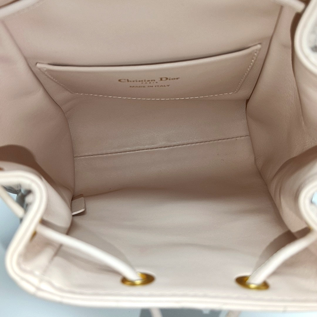 Dior Caro Small Cannage Lambskin Pink