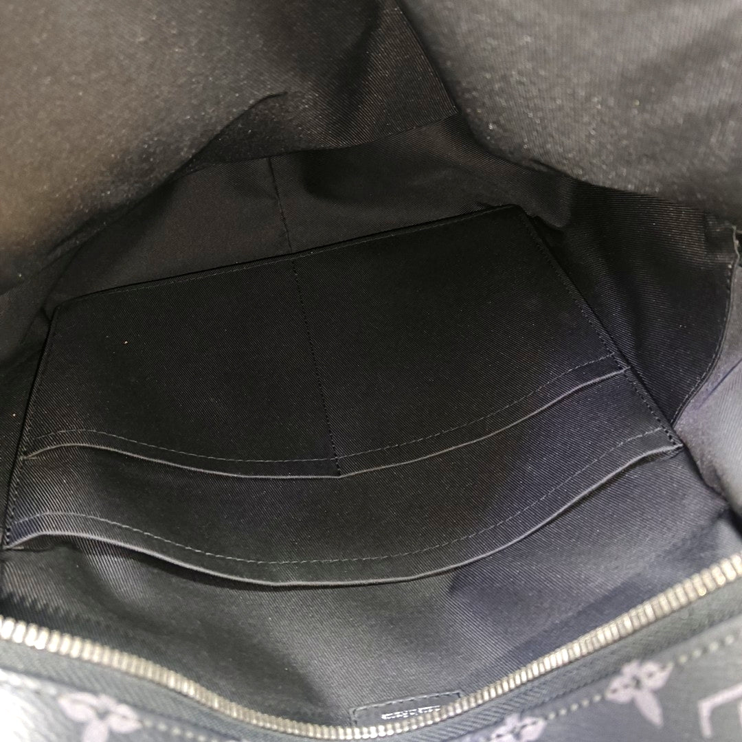 DISCOVERY PM Monogram Coated Canvas Black