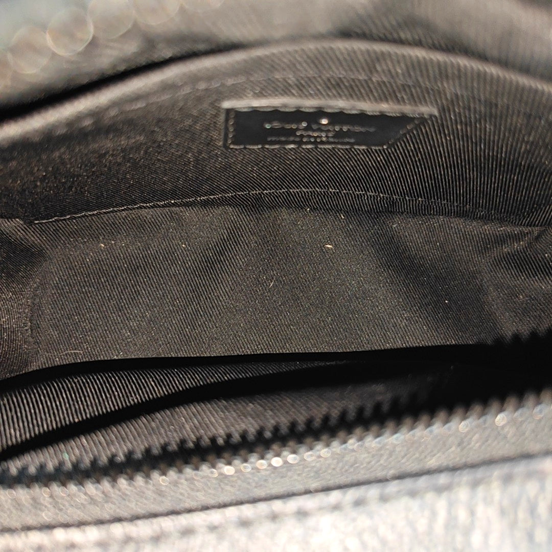 SOFT TRUNK Mini Monogram Coated Canvas Black