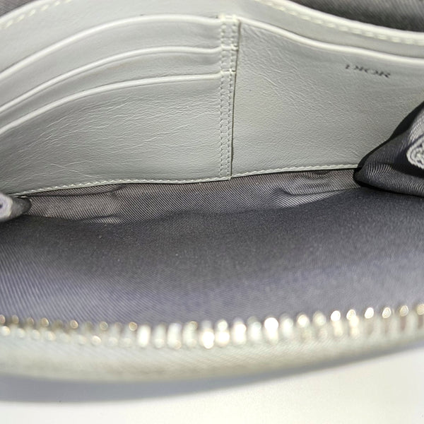Coated Canvas Shoulder Bag Gray