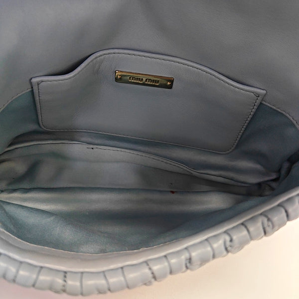 Crystal Lambskin Blue