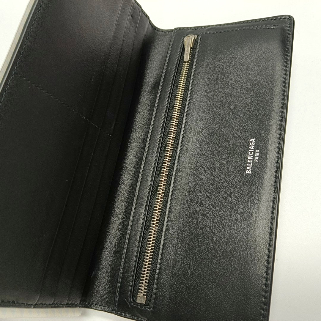 Calfskin Card Holder Black