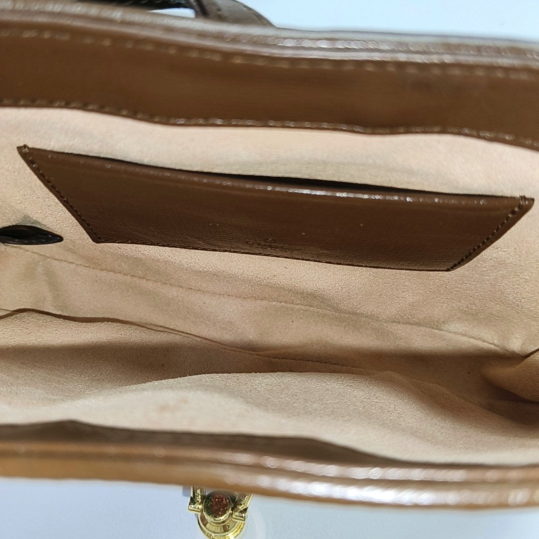 Authenticated pre-owned  Jackie 1961 Mini Monogram Coated Canvas Beige - Shoulder Bag at Looply