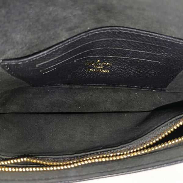 IVY Monogram Calfskin Black