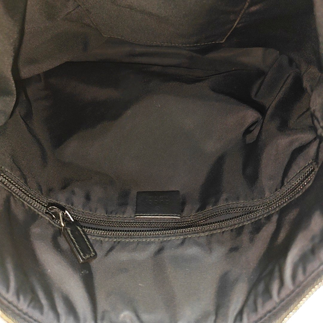 Canvas Shoulder Bag Black
