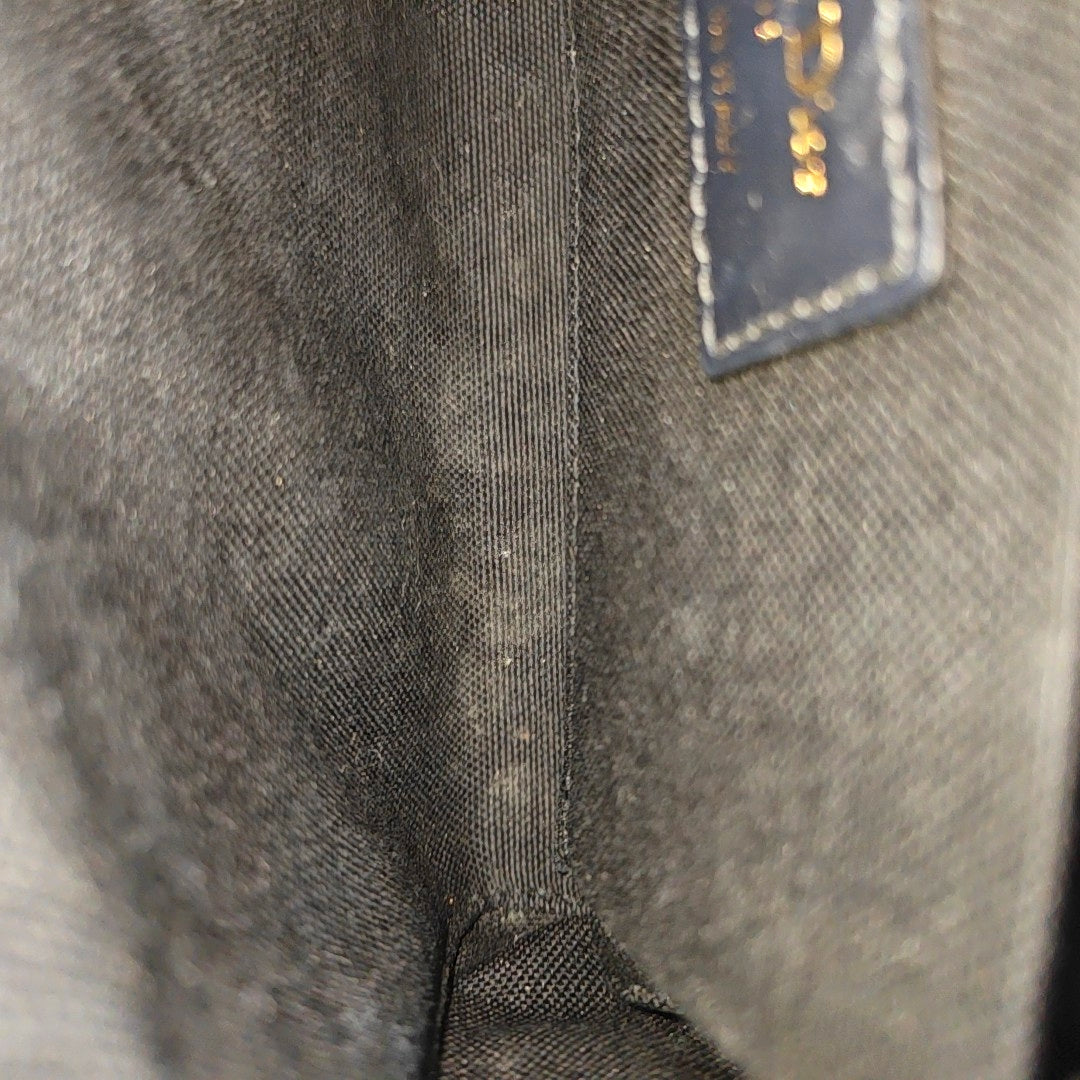 30 Montaigne Mini Oblique Canvas Blue