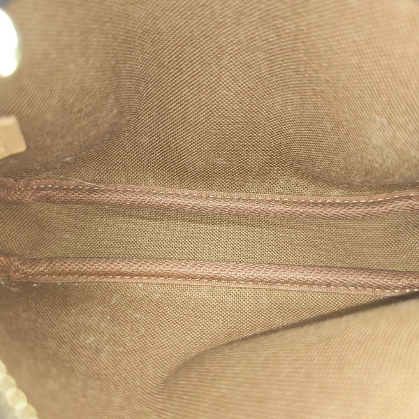 ACCESSOIRES Mini Monogram Coated Canvas Brown