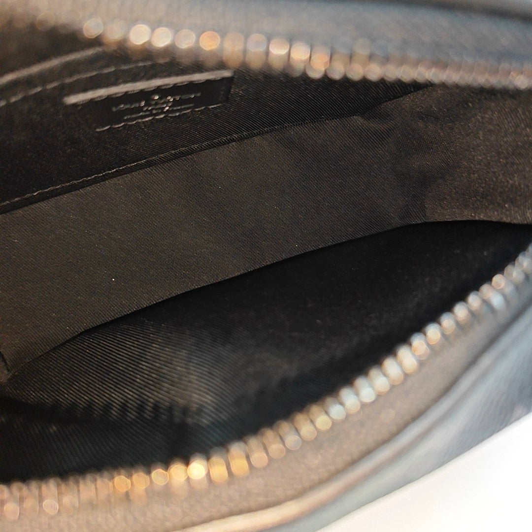 SOFT TRUNK Mini Monogram Coated Canvas Black