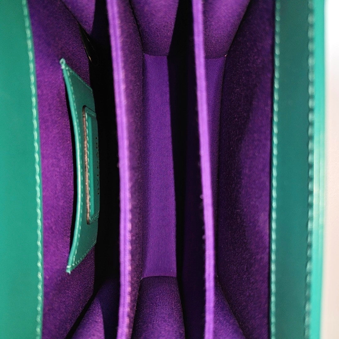 SERPENTI FOREVER Small Calfskin Green