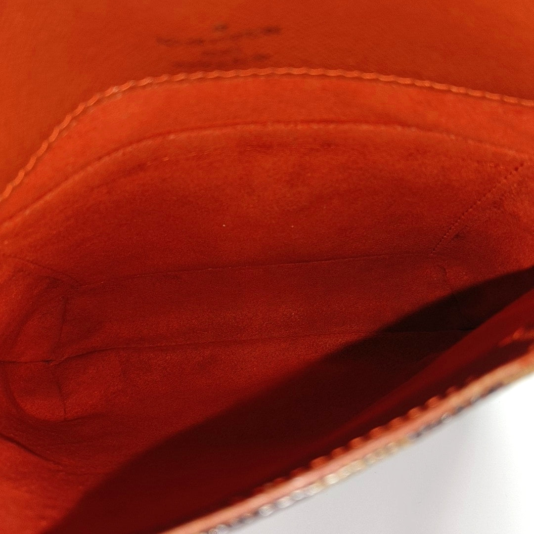 MUSETTE TANGO Damier Ebene Coated Canvas Brown