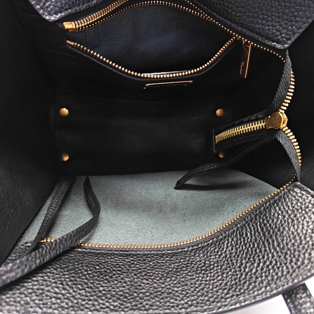 Amy Small Calfskin Black